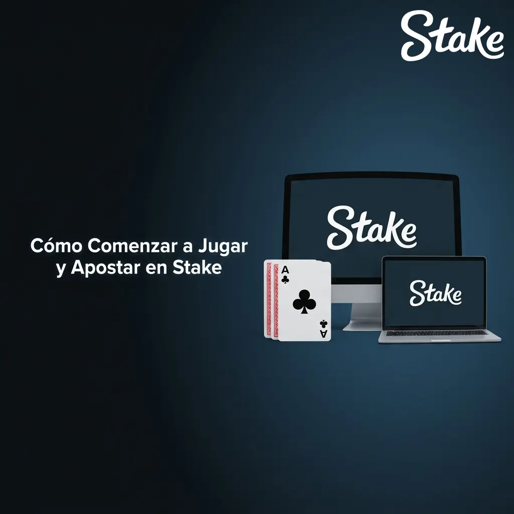 Guía para comenzar a jugar y apostar en Stake, plataforma de casino y apuestas deportivas en línea